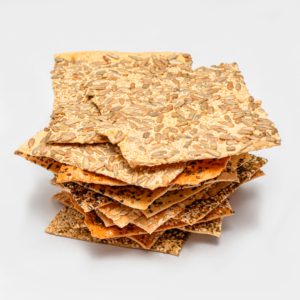 نان خشک ورقه‌ای آفتاب‌گردان